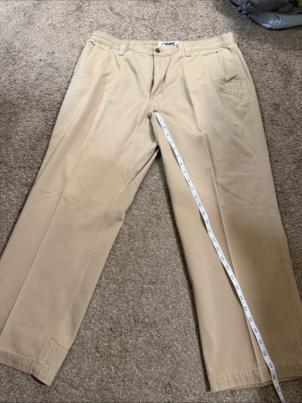 Michael Kors Men's Khaki/Tan Straight-Leg Chinos